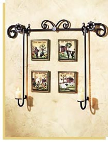 Candle Valance Rosettes