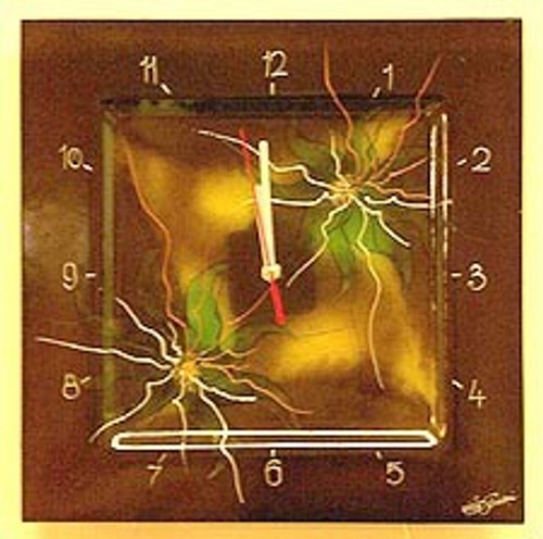 Autumn Lilly Clock