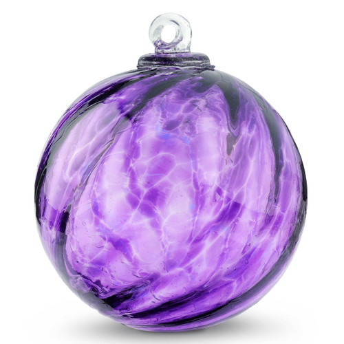 Optic Purple Kugel 5 Inch