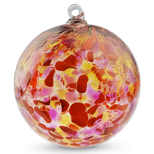 Bright Red / Orange / Gold 4 Inch "Coral"
