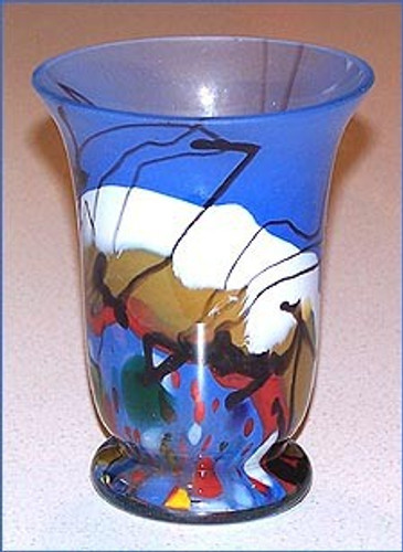 Footed Vase / The Coast
