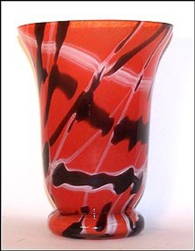 Footed Vase / The Crater