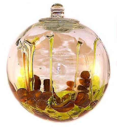 Medusa Spirit Ball, Citron / Coffee Colors