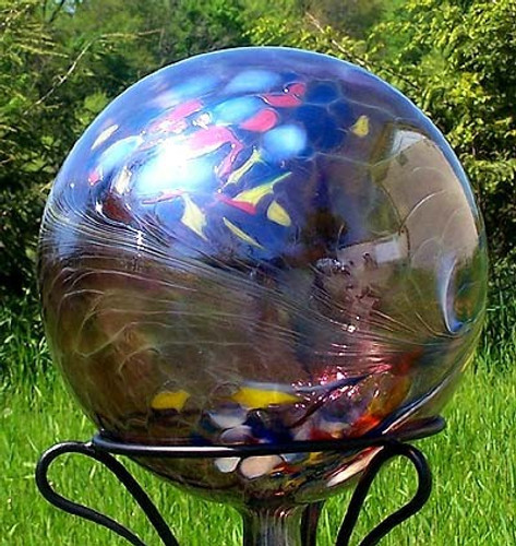 Garden Gazing Ball Circus Amethyst