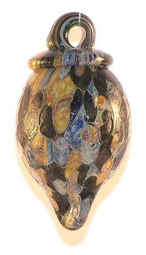 Acorn Iridescent Amber / Green