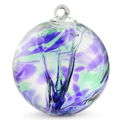 Witch Ball "Emerald/Hyacinth"