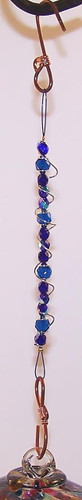 Beaded Hanger Cobalt
