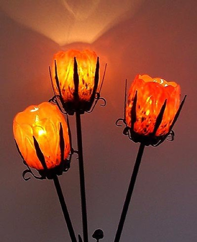 October Magnolia Lamp