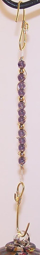 Beaded Hanger Purple