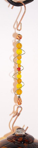 Beaded Hanger Yellow