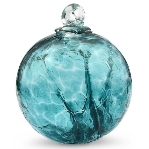 Small Witch Ball Emerald Green