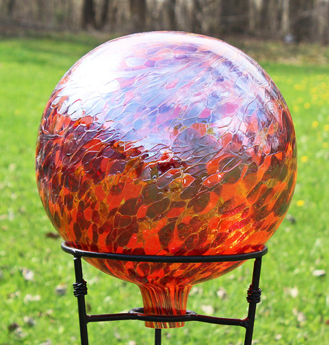 Gazing Ball "Dark Sun"