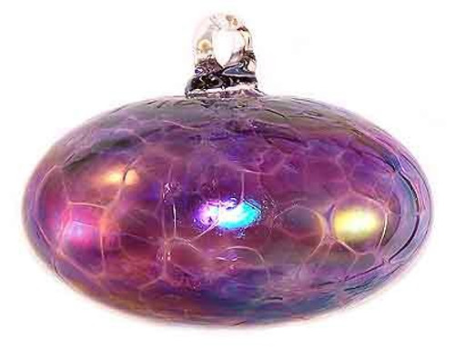 Mini Orb Violet Blue Iridized