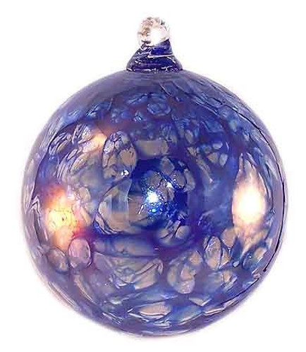 Cobalt Blue Web Design Iridized Finish
