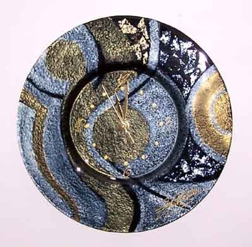Glass Clock Celestial
