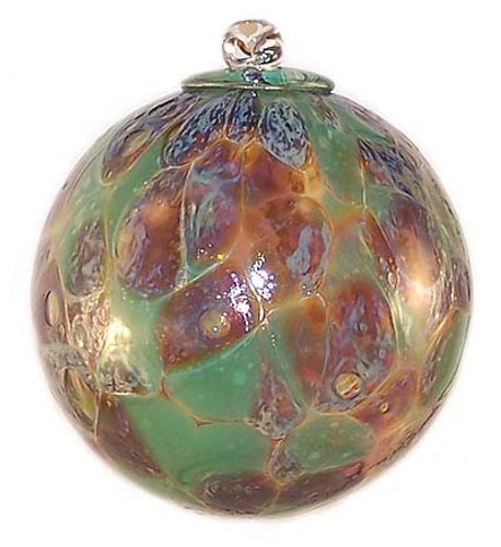 Silver Nitrite Pale Green & Amber 6 Inch
