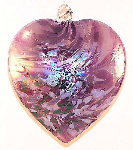 Abalone Heart, "Lavender Lilly"