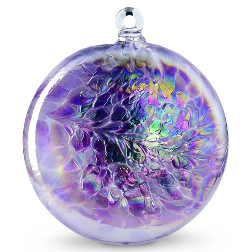 Sun Disk Lavender / Purple Iridized