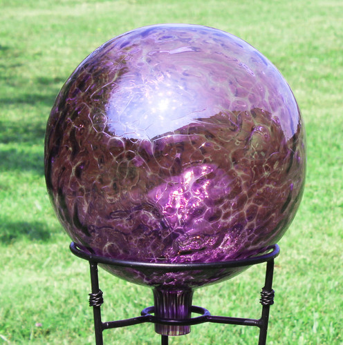 Garden Gazing Ball "Violet Blue"
