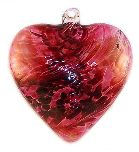 Large Heart Light Red / Dark Red