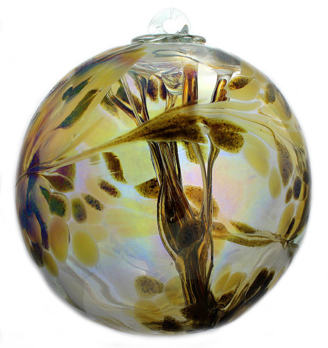 XL Witch Ball "Bronz" (Iridized)