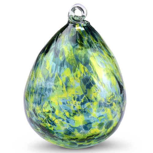 Double Bubble Glass Aroma Friendship Ball "Jade"