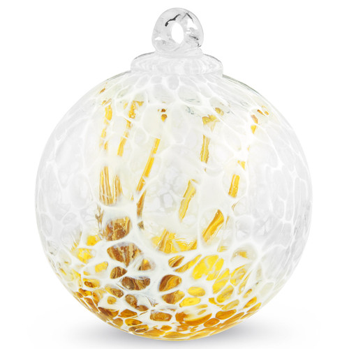Veiled Witch Ball "Gold Topaz"