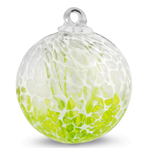 Veiled Witch Ball "Reseda Green"