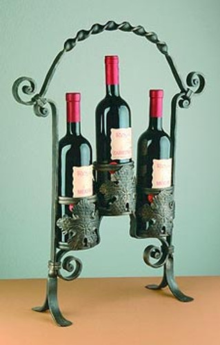 3 Bottle Vintage Display