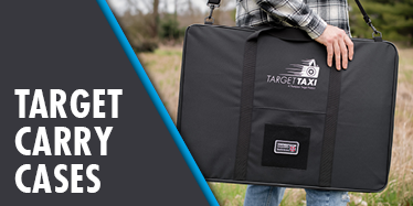 Convenient all weather target carry cases for easy transportation and organization of targets.