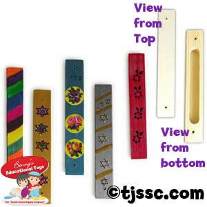 Make your own Mezuzah Kit Wooden Mezuzah Cases for Decoration The