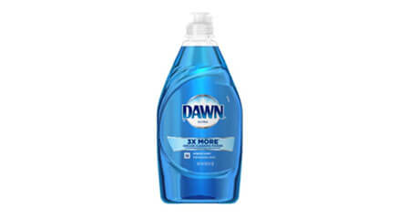 Dish soap & hydrogen peroxide