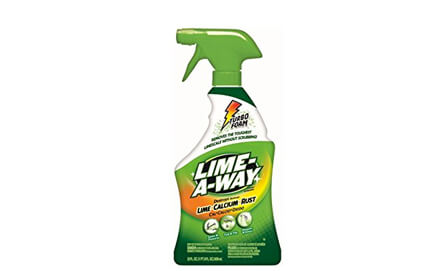 Lime-a-way plus water plus tide free and gentle