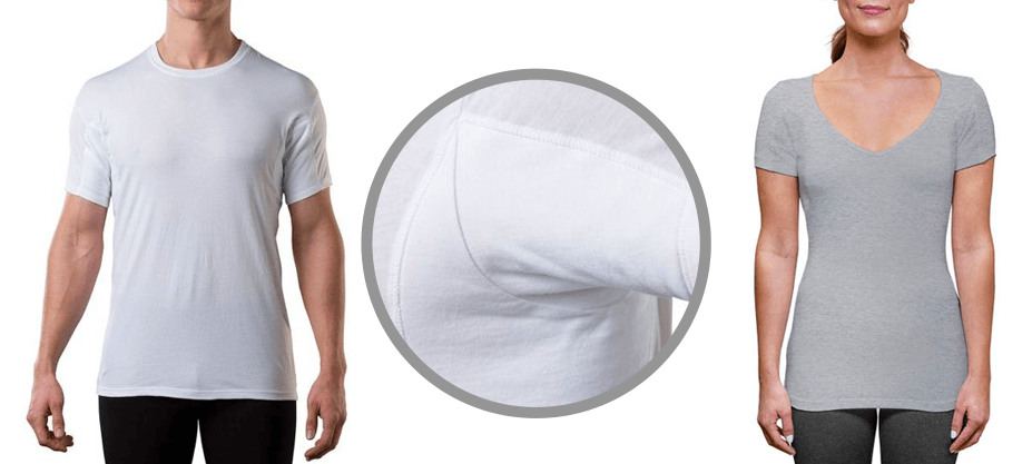 t shirts for sweaty armpits