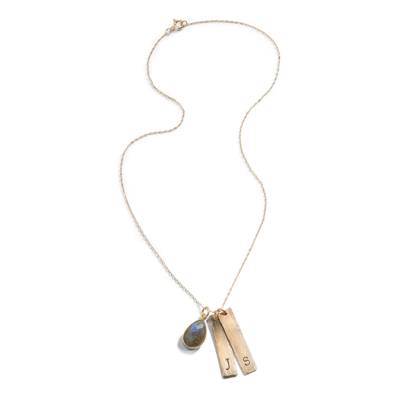 Modern initial necklace clearance