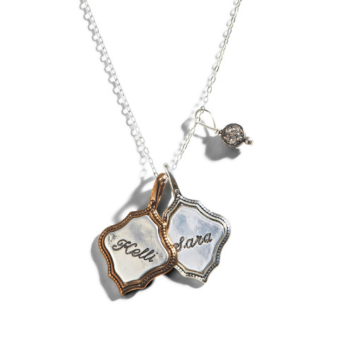 Sevilla Personalized Charm Necklace Sevilla Personalized Charm Necklace