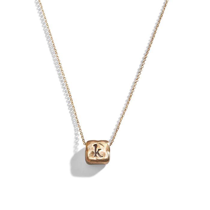 Custom Initial Necklace | New Mom Initial Necklace