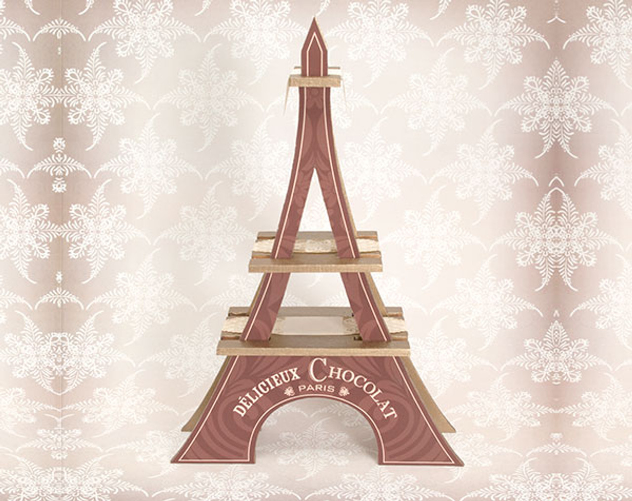 Small Eiffel Tower Chocolate Display - True2Scale Dollhouse Miniatures