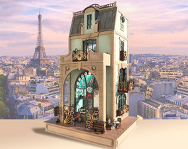 quarter scale (1:48) Joie de Vivre Bookshop Kit quarter scale (1:48) Joie de Vivre Bookshop Kit