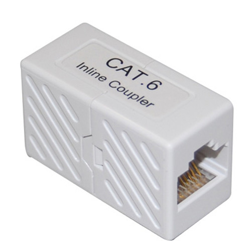 Inline CAT 6 Feed-through Coupler Inline CAT 6 Feed-through Coupler