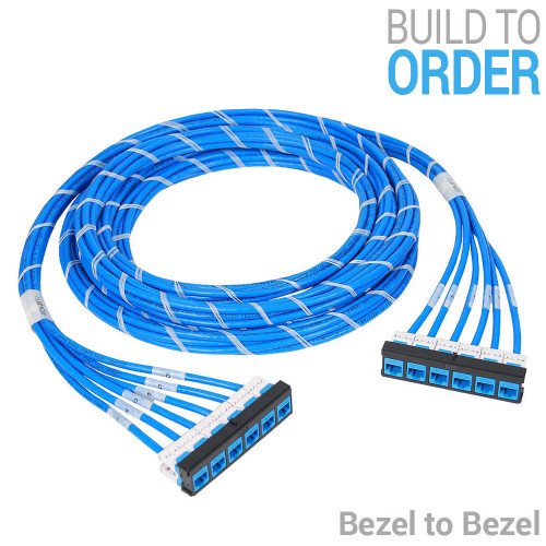 Pre-terminated Ethernet Patch Panel - Bezel to Bezel Pre-terminated Ethernet Patch Panel - Bezel to Bezel