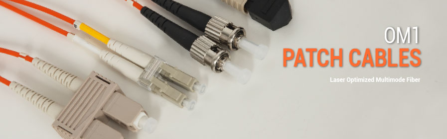 OM1 Patch Cables - Laser Optimized Multimode Fiber