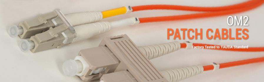 OM2 Patch Cables - Factory Tested to TIA/EIA Standard