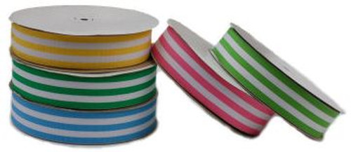 Striped Grosgrain Ribbon Striped Grosgrain Ribbon