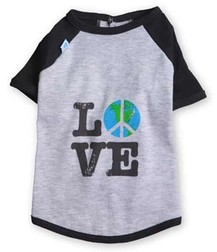 Love Raglan Dog Tee