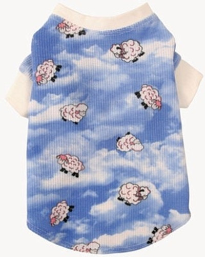 Blue Lamb Dog Pajamas