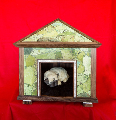 Green Jasper Pet Palace Indoor Dog House