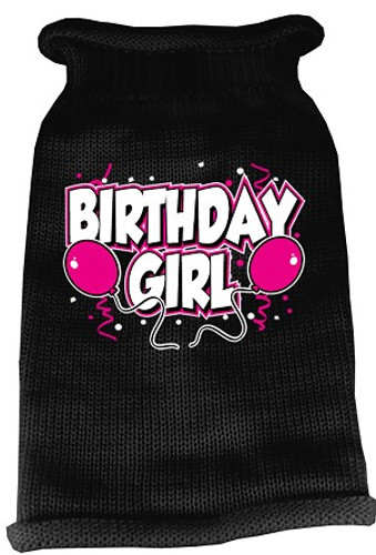 birthday girl dog sweater