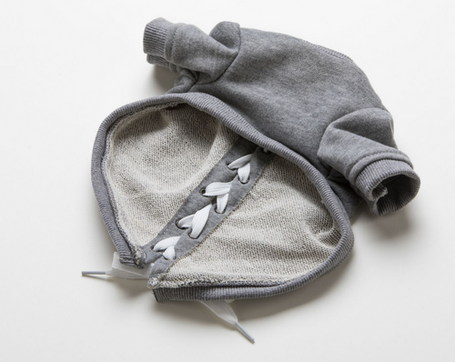 lace up sweatshirt for dogs